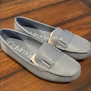 Calvin Klein Blue Flats